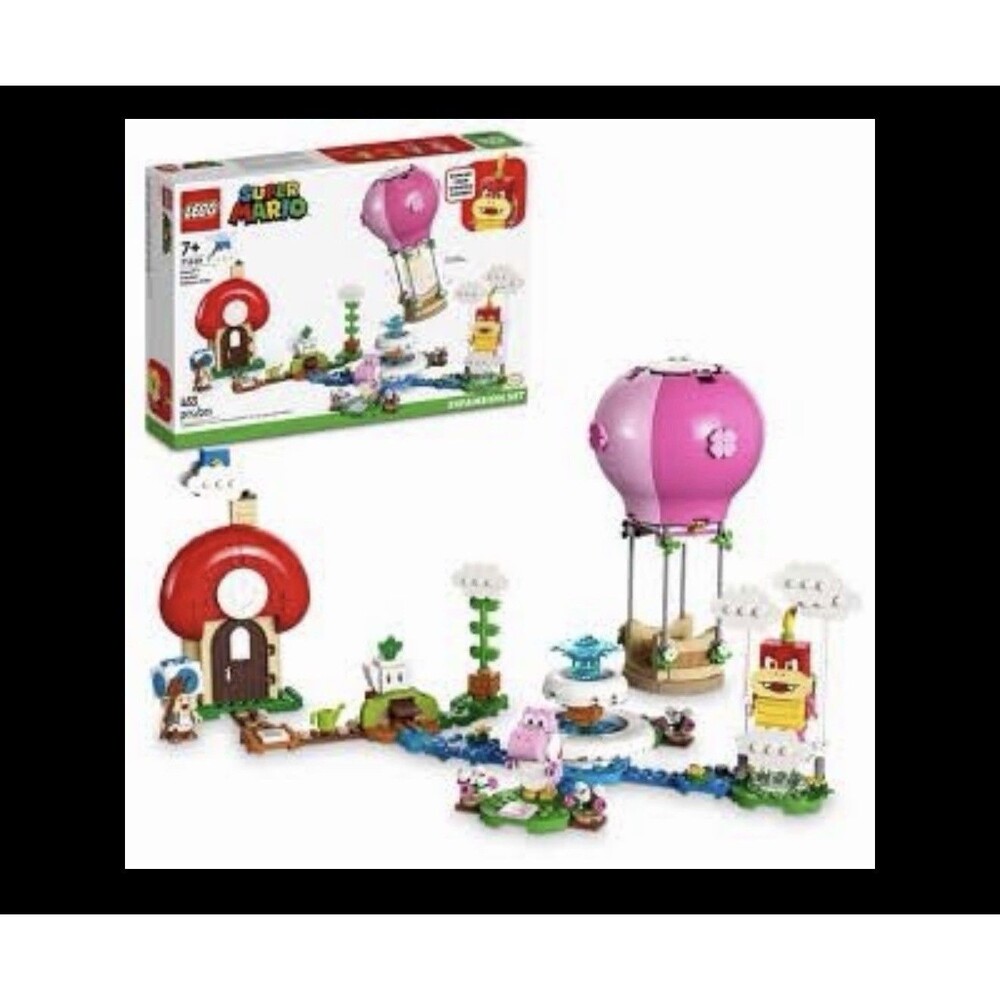 LEGO Super Mario: Peachs Garden Balloon Ride 71419 Open